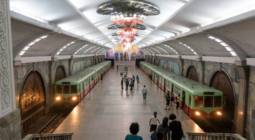Pyongyang Metro, Pyongyang, North Korea